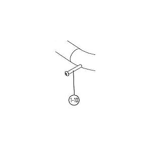BuzzRack Bottom head screw M8x55mm
