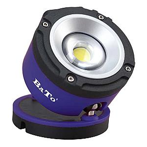 Bato arbejdslampe LED 6W rund 360° drejefod