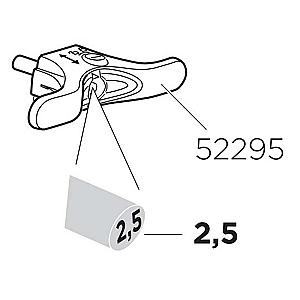Thule håndtag til 941/943  25mm
