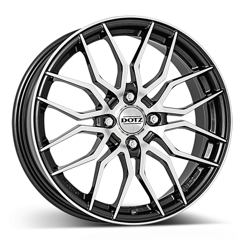 DOTZ LimeRock dark 6.5x16 ET37 4/100/60.1