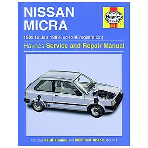 Håndbog Nissan Micra k10 1983-01.1993