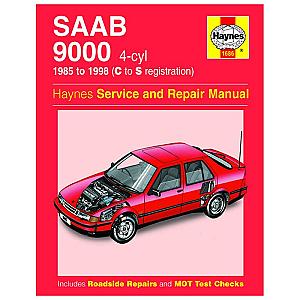 Håndbog Saab 9000 4-cyl 1985-1998