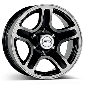 DOTZ 4x4 Hammada dark 8x16 ET25 5/114.3/71.6