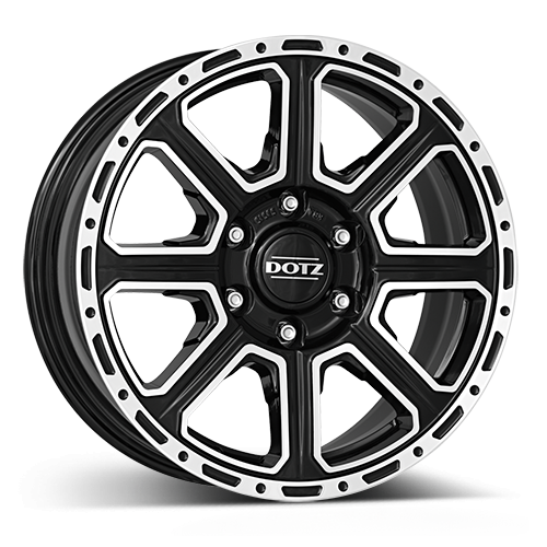 DOTZ 4x4 Kalahari dark 8x18 ET34 6/139.7/100.1