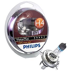 Philips h4 Visionplus (+60%) - 2-pak