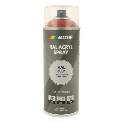 Motip Ral 3001 high gloss signal red