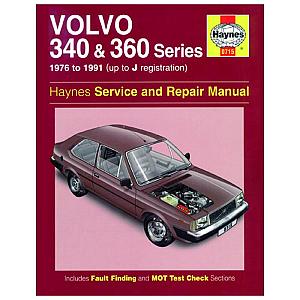 Håndbog Volvo 343 og 360 serie 1976-91