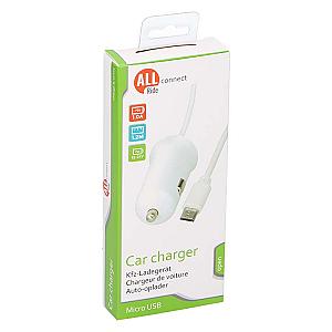 Allride Connect 2,0 cigarettænder oplader, Micro-USB, 1
