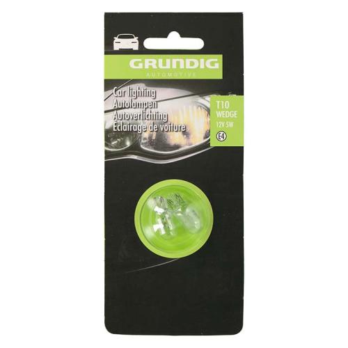 Grundig Autopærer, 12V, W5W, 2 stk.