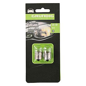 Grundig Autopærer, 12V, BA15S, R5W, 2 stk.