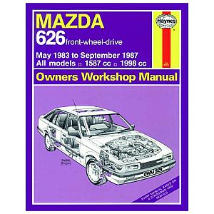 Håndbog Mazda 626 05.1983-09.1987