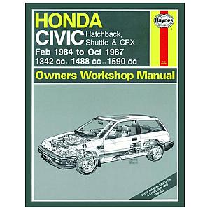 Håndbog Honda Civic 02.1984-10.1987