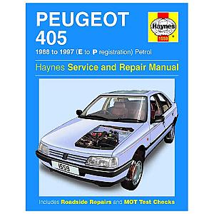 Håndbog Peugeot 405 benzin 1988-1997