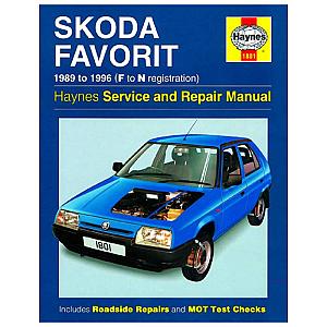 Håndbog Skoda Favorit 1989-1996