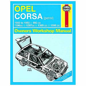 Håndbog Opel Corsa a 1983-03.1993