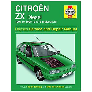 Håndbog Citroën ZX diesel 1991-1998