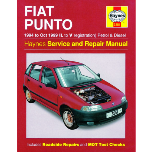 Håndbog Punto benz+diesel 94-99