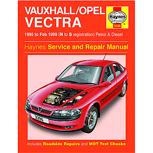 Håndbog Vectra b benz+diesel 95-99