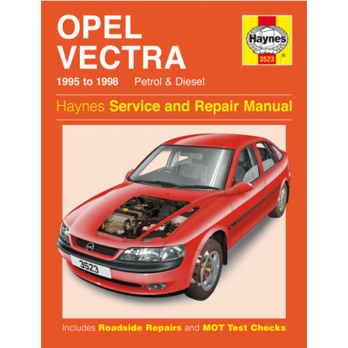 Håndbog Vectra b benz+diesel 95-98