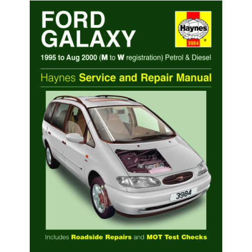 Håndbog Ford Galaxy benz+diesel 95-00