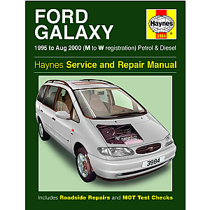 Håndbog Ford Galaxy benz+diesel 95-00