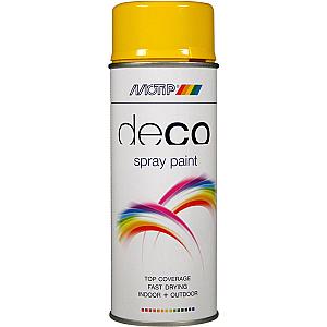 Motip deco Ral 1021 rapsgul 400ml.