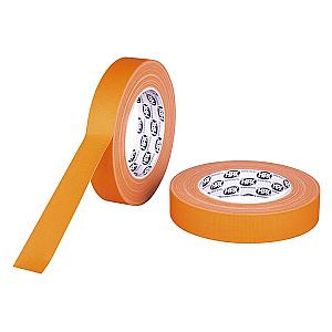 Gaffatape fluo orange, 25mm x 25m