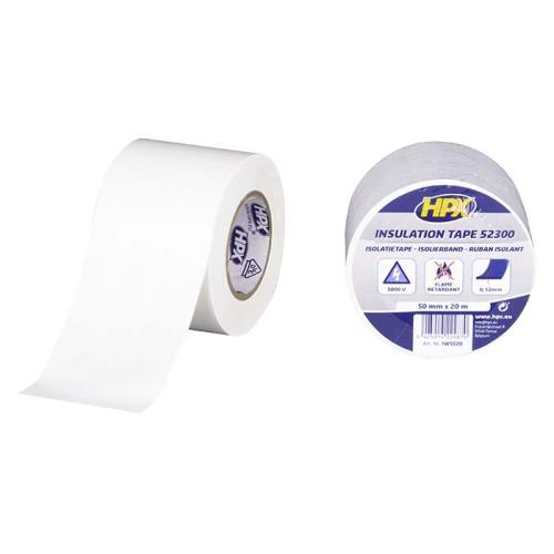 HPX isolerbånd hvid 50mm x 20m