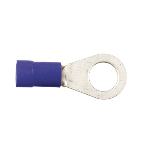 Ringsko blå 8,4mm / 100 stk