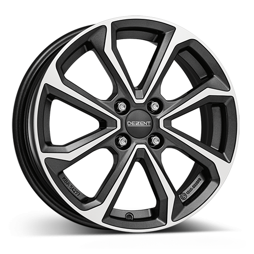 DEZENT KT dark 6x15 ET47 4/100/54.1