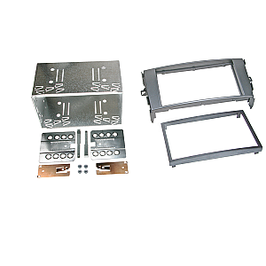 2-DIN kit Auris 07-> antrazit