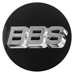 BBS 3D Centerkapsel sort 58071023