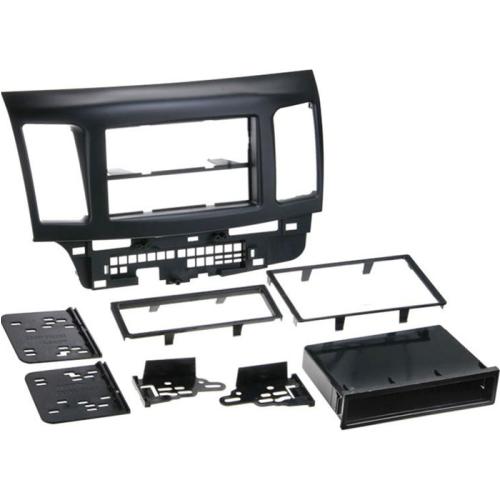 2-DIN kit Mitsubishi Lancer 07- sort