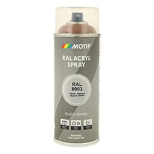 Motip Ral 8003 high gloss loam brown