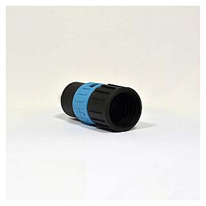 Threaded rubber hose fitting hose Ø:29 mm, flow gauge