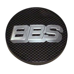 BBS centerkapsel ø 64,5 mm sølv/carbon