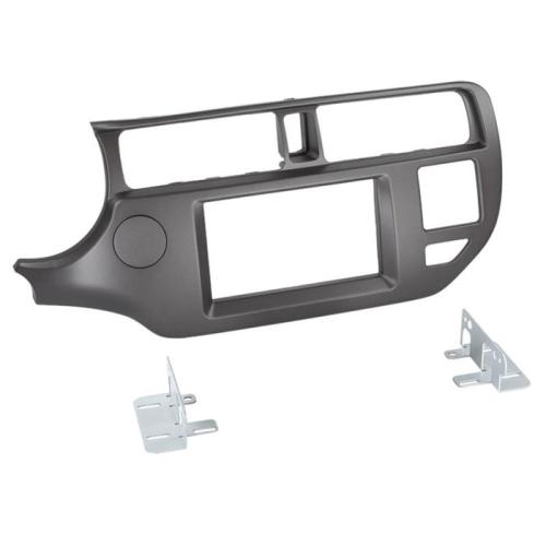 2-DIN kit Kia Rio 5/2011-> anthracite