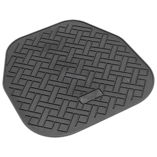 Rensi måtte sort 480x490