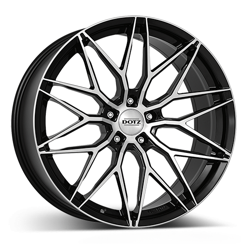 DOTZ Suzuka dark 8x18 ET45 5/108/70.1