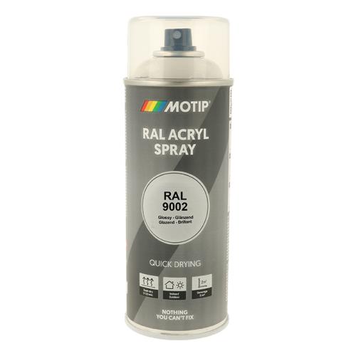 Motip Ral 9002 high gloss grey white