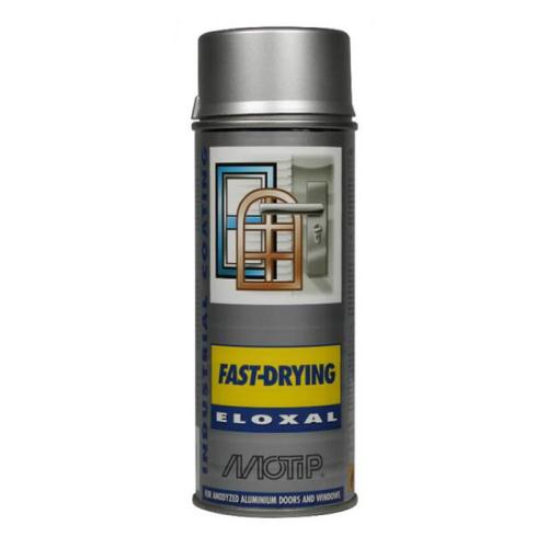 Motip Eloxal spray sølv 400ml