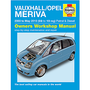 Håndbog Meriva a benz+diesel 03->10
