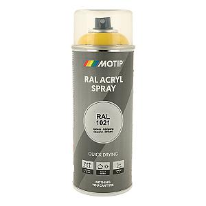 Motip Ral 1021 high gloss yellow