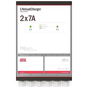 DEFA lifeboatcharger 36-62vac 2x7a