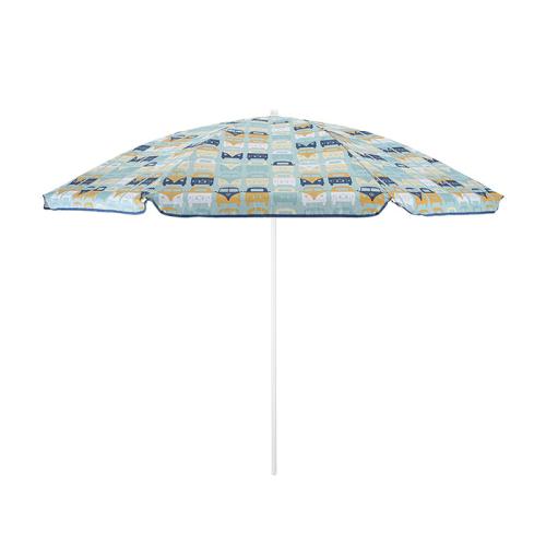 Strandparasol VW T1 multibus blå
