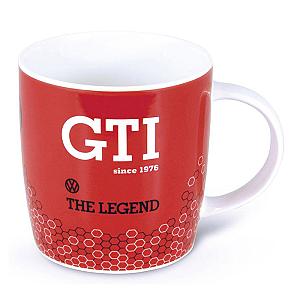 VW GTI kaffekop ''The Legend'' rød, 370 ml