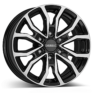 DEZENT KC dark 7.5x17 ET30 6/139.7/106.1