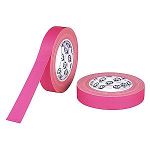 Gaffatape fluo pink, 25mm x 25m