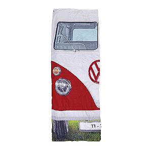 Sovepose VW T1 bus, rød
