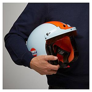 Gulf Classic styrthjelm Lyseblå str. XL